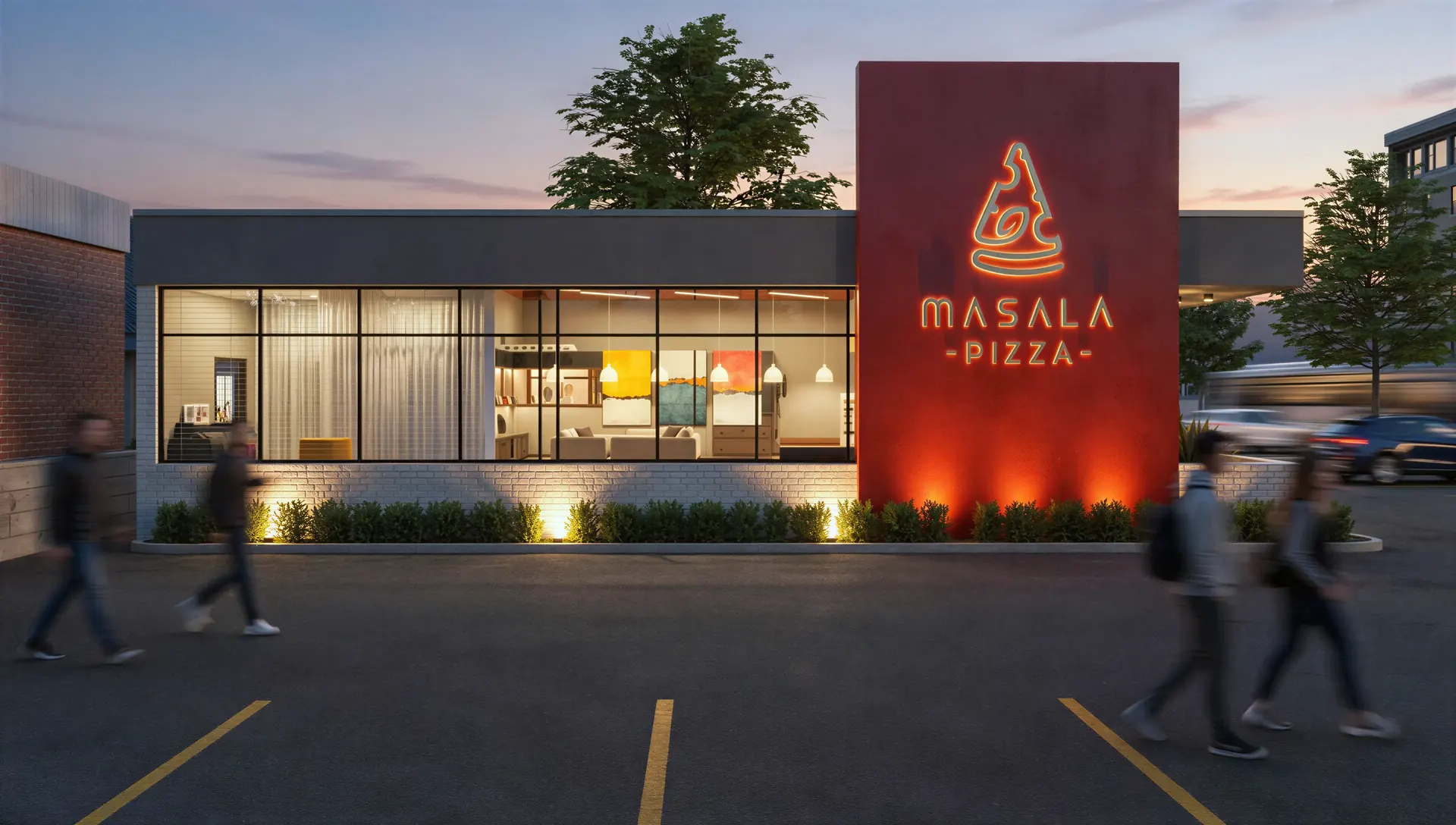 Masala Pizza Chicago — view 1
